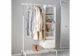 Rolling Clothes Rack Ikea 28 Wall Mounted Clothing Racks Casual Fresh Wall Mounted Coat Rack