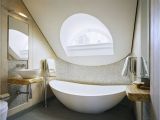 Romantic Bathroom Design Ideas Modern attic Bathroom with Roof Light Renovation Bits