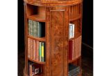 Rotating Wooden Magazine Rack Tall Revolving Elm Round Bookcase Revolving Bookcases Pinterest