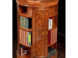 Rotating Wooden Magazine Rack Tall Revolving Elm Round Bookcase Revolving Bookcases Pinterest