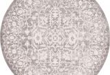 Round area Rugs Tampa Light Gray 6 X 6 New Vintage Round Rug area Rugs Esalerugs