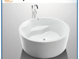 Round Bathtubs for Sale White Round Freestanding Bathtub Acrylic Round soaking Tub