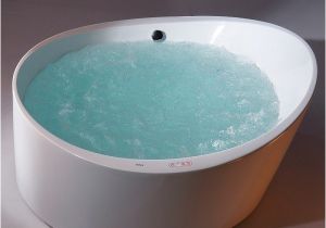 Round Jetted Bathtub Eago Am2130 6 Foot Round Free Standing Acrylic Air Bubble