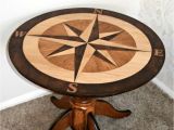 Round Nautical Compass Rugs Diy Compass Table Fffc September Contest Geometric Design