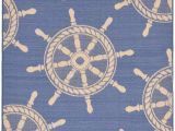 Round Nautical Rugs Trans Ocean Terrace Shipwheel area Rug Products