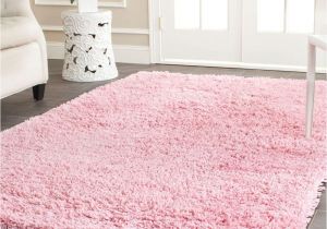 Round Pink Rugs for Nursery Classic Shag Ultra Pink 4 Ft X 6 Ft area Rug Products