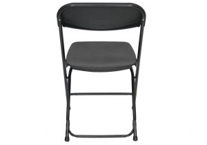 Round Table and Chair Rentals Near Me Black Plastic Folding Chair Premium Rental Style