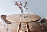 Round Table and Chair Rentals Near Me Cross Leg Round Dining Table Whitewashed Teak 160 Home Furniture