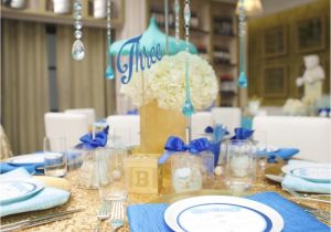 Royal Blue Baby Shower Chair Umbrella Centerpieces for Baby Shower Blue White and Gold Baby