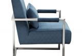 Royal Blue Velvet Accent Chair Bison Fice Studio Accent Chair In Royal Blue Velvet with