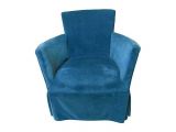 Royal Blue Velvet Accent Chair Petite Royal Blue Velvet Chair