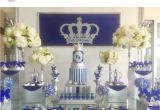Royal Prince Baby Shower Chair Royal Prince Baby Shower Dessert Table Decor Royal Prince Boy