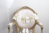 Royal Princess Baby Shower Chair Mom to Be Chair Banner Decor for Baby Shower by Paige Smith Designs