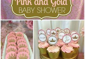 Royal Princess Baby Shower Chair Pink and Gold Baby Shower Baby Shower Royalty Baby Shower Baby