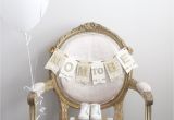 Royal themed Baby Shower Chair Mom to Be Chair Banner Decor for Baby Shower by Paige Smith Designs
