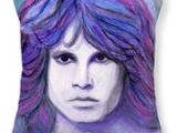 Roz Portable Bathtub Jim Morrison Painting by Roz Abellera