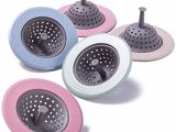 Rubber Drain Cover for Bathtub Evoio Drain Strainers 5 Packs Hair Catcher Silicone Hair