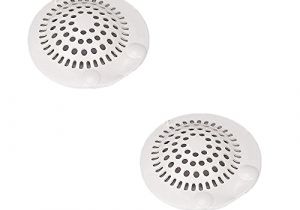 Rubber Drain Cover for Bathtub Meetory 2x Rubber Bath Sink Strainer Hair Catcher Shower