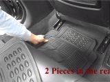 Rubbermaid Automobile Floor Mats Universal Rubber Car Floor Mats Thpandacover Youtube