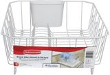 Rubbermaid Extra Large Dish Rack Rubbermaid Antimicrobial Large White Dish Drainer Fg6032arwht the