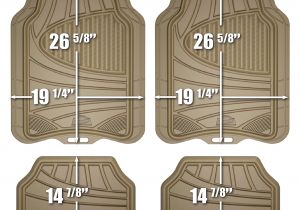 Rubbermaid Rubber Floor Mats Black 4pk Amazon Com Armor All 78842 4 Piece Tan All Season Rubber Floor Mat