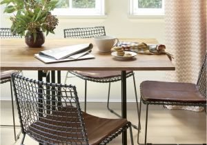 Rustic Metal Dining Chairs Tig Metal Dining Chair Pinterest Dining Chairs Crates and Barrels