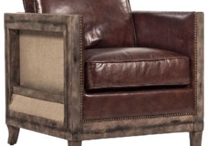 Rustic Modern Accent Chair Beck Industrial Rustic Lodge Masculine Square Frame Brown