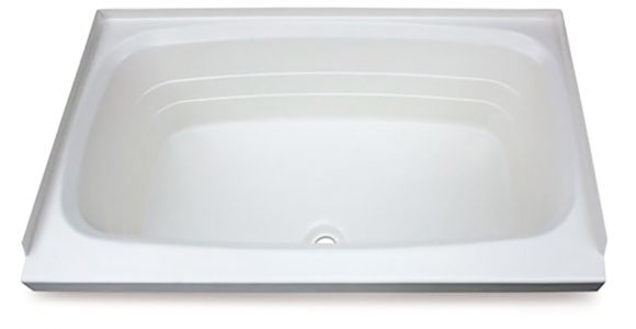 Rv Bathtub Center Drain Better Bath 24" X 40" Rv Bath Tub Center Drain