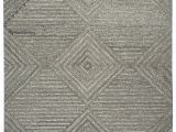 Sacred Geometry area Rug Rizzy Home Suffolk Sk334a Gray Geometric solid area Rug Geometric