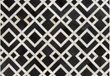 Sacred Geometry Rug In A Bold Contrasting Geometric Design This Hair On Hide