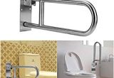 Safety Bars for Bathrooms Amazon Folding Handicap Grab Bars Rails toilet