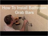 Safety Bars for Bathrooms Installation How to Install Bathroom Grab Bars