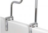 Safety Bars for Bathrooms Tri Grip Bathtub Safety Rail Carex Grab Bar Tub Chrome