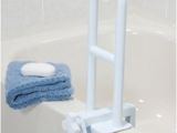 Safety Bars for Bathtubs Medmobile Bathtub Grab Bar Locks to Tub Side for Safety