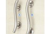 Safety Bars for the Bathtub Details About Curved Grab Rail Luxury Finish Support