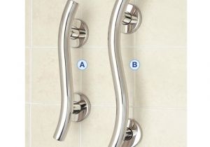Safety Bars for the Bathtub Details About Curved Grab Rail Luxury Finish Support