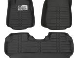 Safety First Floor Mat Car Floor Mats Front Rear Floor Pu Leather Mat Liner Carpets for