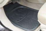 Safety First Floor Mat Car Floor Mats Silica Gel Front Rear Driver Passenger Seat Ridged
