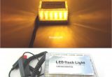 Safety Light Bars Amber 48 Led Car Truck Roof top Emergency Hazard Warning Strobe Flash Light Lamp