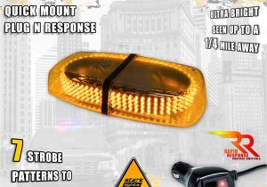 Safety Light Bars Magnetic 240 Led Mini Light Bar Roof top Emergency Warning Hazard Safety Flashing Strobe Dual Rapid Switch Longer 10ft Cable Car Truck Vehicle