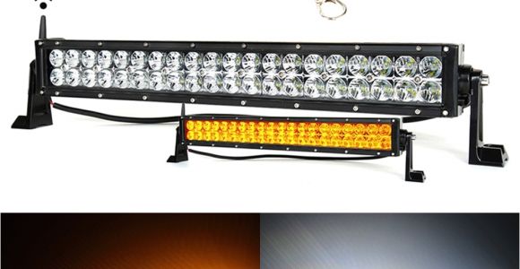 Safety Light Bars Xuanba 22 Inch 120w Led Light Bar Wireless Remote Control Amber White Work Driving 180w 4×4 Offroad Bar 12v Warning Flash Light In Light Bar Work