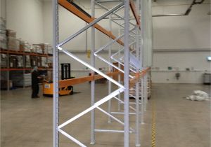 Safety Nets for Racking Apex Pallet Racking with Anti Collapse Mesh and Rack Protectors