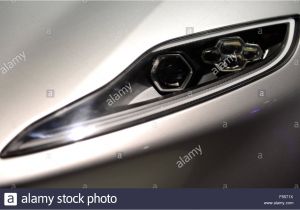 Salon Headlamp Mobil is Shown In A Car Stock Photos is Shown In A Car Stock Images Alamy