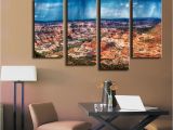 Salt Creek Office Furniture Wall Art 4 Piece Canyonlands Salt Creek Trail Wall Painting Print On