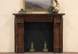 Salvaged Fireplace Mantels for Sale Victorian Eastlake Oak 1880 Antique Salvage Fireplace Mantel