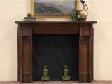 Salvaged Fireplace Mantels for Sale Victorian Eastlake Oak 1880 Antique Salvage Fireplace Mantel