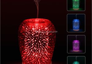 Scented Night Light Led Aromatherapy soft Mist Diffuser Fresh Air Gradient Humidifier