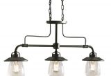 Schoolhouse Lights Lowes Shop Allen Roth 36 In 3 Light Mission Bronze island Light at Lowes