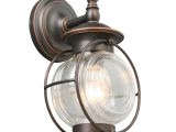 Schoolhouse Lights Lowes Shop Portfolio Caliburn 12 25 In H Oil Rubbed Bronze Outdoor Wall