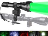 Scope Mounted Lights for Night Hunting Amazon Com Odepro Kl52plus Zoomable Hunting Flashlight with Red